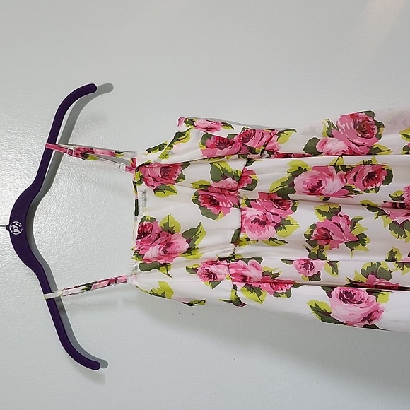 Girls Floral Place Sleeveless Dress Size Large - Picture 5 of 7